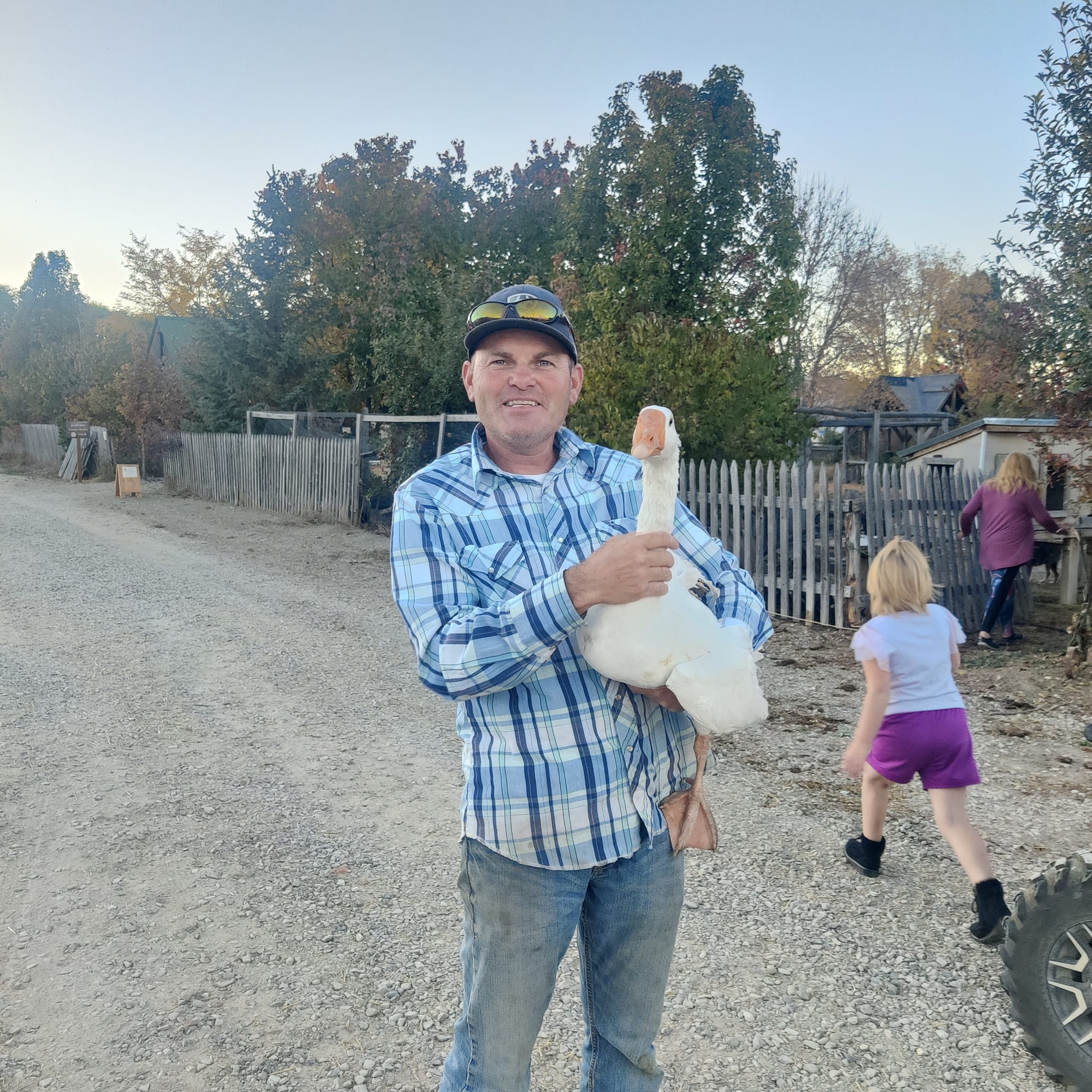 Luke with the Goose Oct 2023